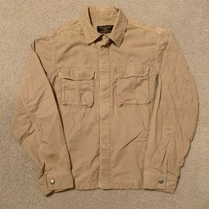 Vintage Polo Ralph Lauren Beige Jacket Military Surplus